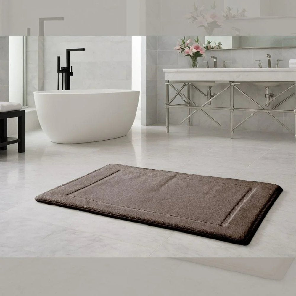 Soft Cotton Towel Bath Mat – Quick Dry & Absorbent