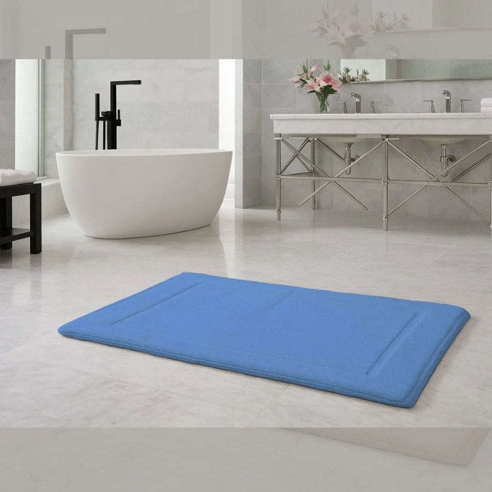 Soft Cotton Towel Bath Mat – Quick Dry & Absorbent